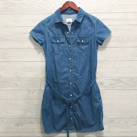 Levi's Dresses & Skirts - Levi’s Tie Dress | M |